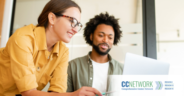 Comp Centers - Two educators collaborating