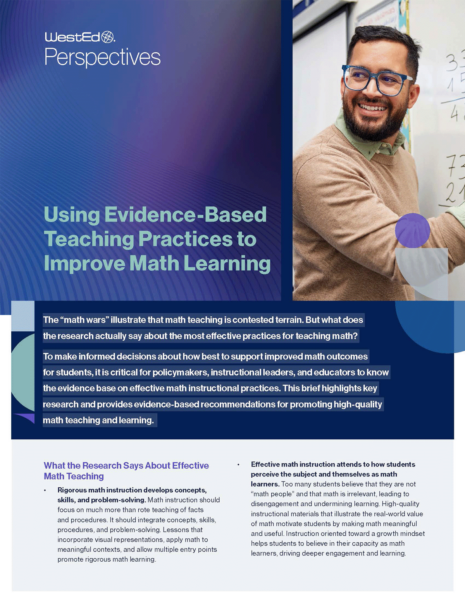 Evidence-based teaching resource image