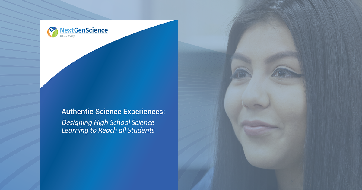 Authentic Science Experiences NextGenScience